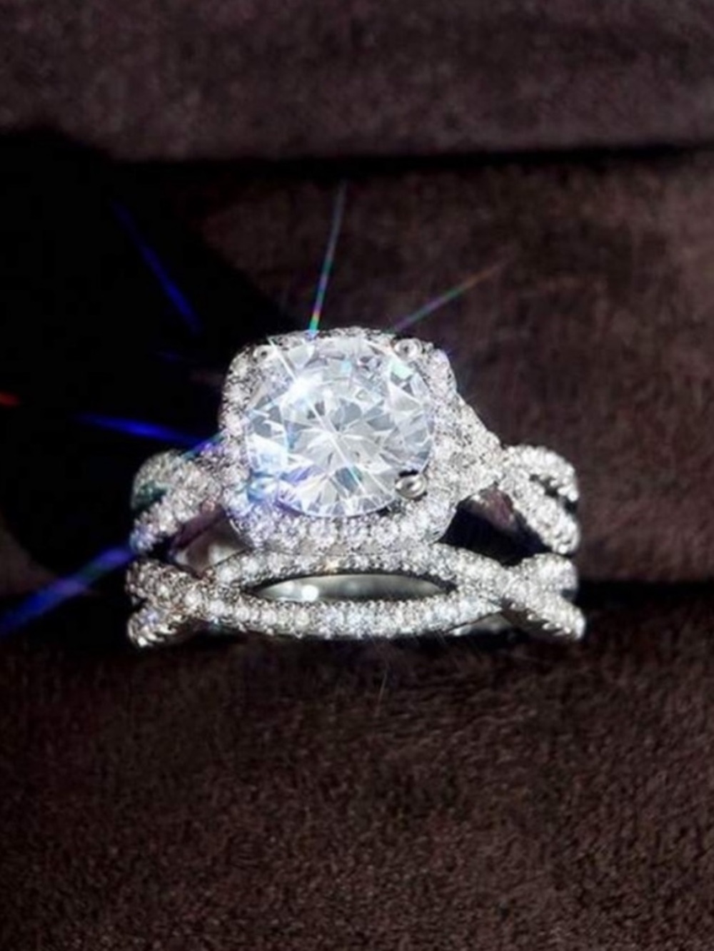 Silver ring set - Picture 3 of 3